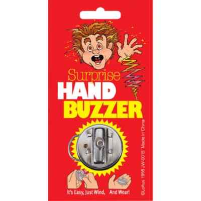 Hand Buzzer Buzz Witz Gag Geschenk Streich Ring Freude Spaß Handschocker Trick
