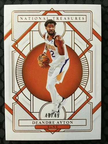 2020-21 National Treasures - Bronze /49 - Deandre Ayton - Phoenix Suns - #48