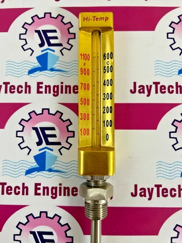 HI-TEMP MARINE INDUSTRIAL THERMOMETER 0-600°C V-SHAPE