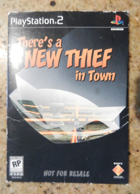 Sly Cooper There s A New Thief In Town Sony PS2 -  Demo Disc NOT for RESALE