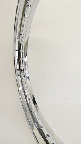 Llanta Jones cromada Triumph/BSA ancho completo 37-1230, 42-5810, 02-4249 WM2 19" X 40 - Imagen 2 de 7