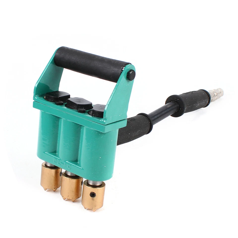 Cincel neumático portátil puente pavimento hormigón ranurador aire hormigón 3 cabezales Foto 4 de 4