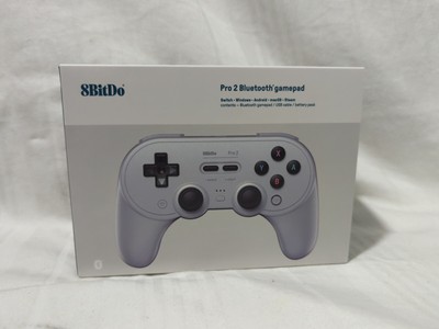 8BitDo Pro 2 Bluetooth Controller for Switch PC Android Steam Deck Gaming