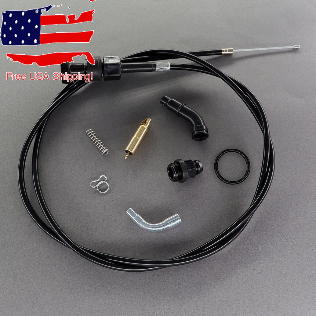 Choke Cable & Carburetor Plunger Valve For Honda Foreman 450 TRX450 FE