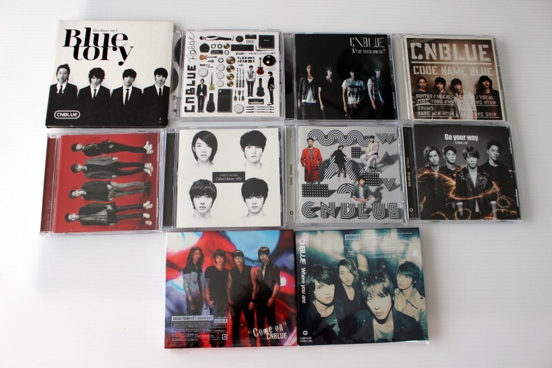 CNBLUE CD SET x10 CNBLUE Japan Korea CD come on robot truth wave go