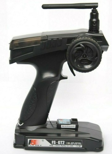 Émetteur Récepteur Radio 2.4GHz Flysky FS GT2E + FS A3 - 2 Canaux Pour Voiture Et Bateau RC