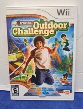 Wii Active Life Outdoor Challenge With Manual Nintendo Wii,Nintendo Wii Tested