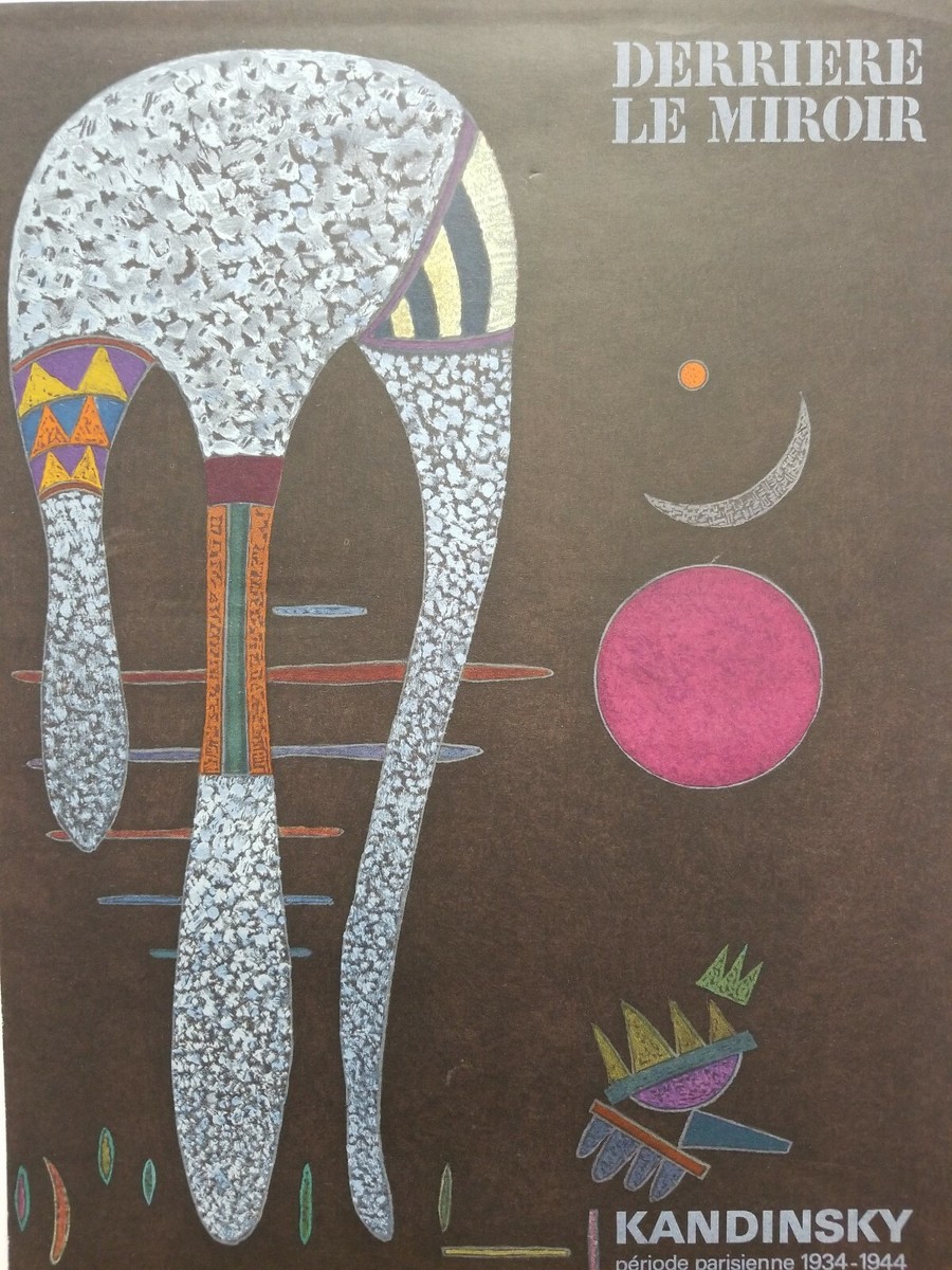 Wassily Kandinsky Vintage Lithograph Derriere Le Miroir 1969 15