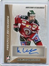 2016-17 ITG Heroes and Prospects Bronze Autograph Kristian Vesalainen Auto