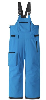 Reima FACTORY SEALED! Rehti Winter Bib Pants #5100071A in True Blue. Sz 6Y. R2S!