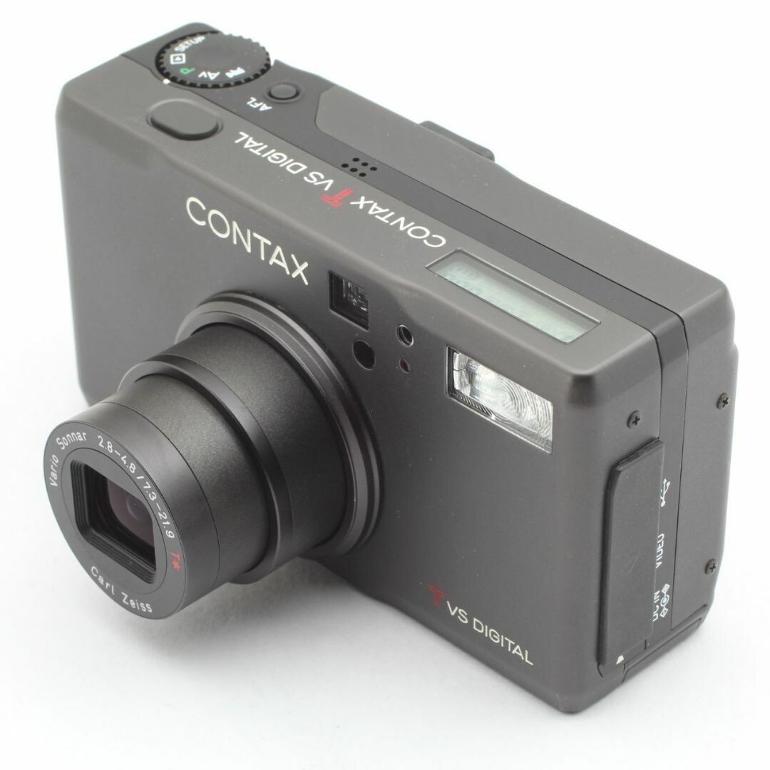 CONTAX Tvs Compact Digital Camera (Titanium Black) From Japan