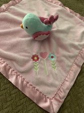 Circo Bird Blanket Pink Baby Lovey Plush Security