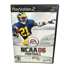 NCAA Football 06 (Sony PlayStation 2, 2005) PS2 No Manual