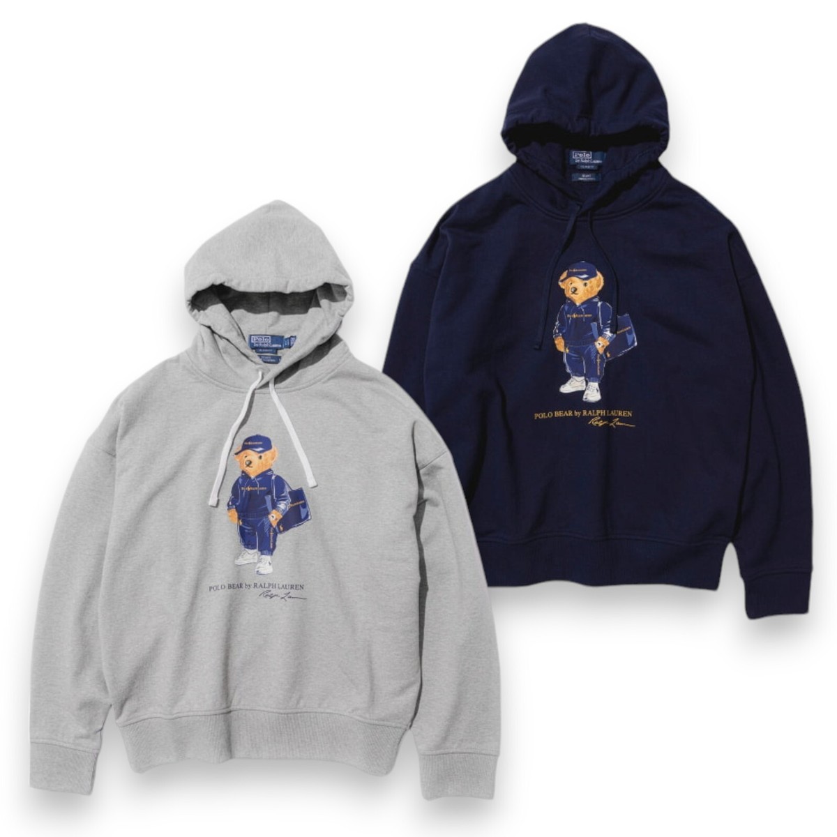 BEAMS x POLO RALPH LAUREN Hoodie 11-13-1254-770 Navy and BEAMS x POLO RALPH LAUREN Hoodie 11-13-1254-770 Navy and