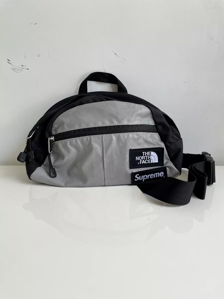 Supreme SS × The North Face Roo 2 Waist Bag Black Red Box Logo TNF