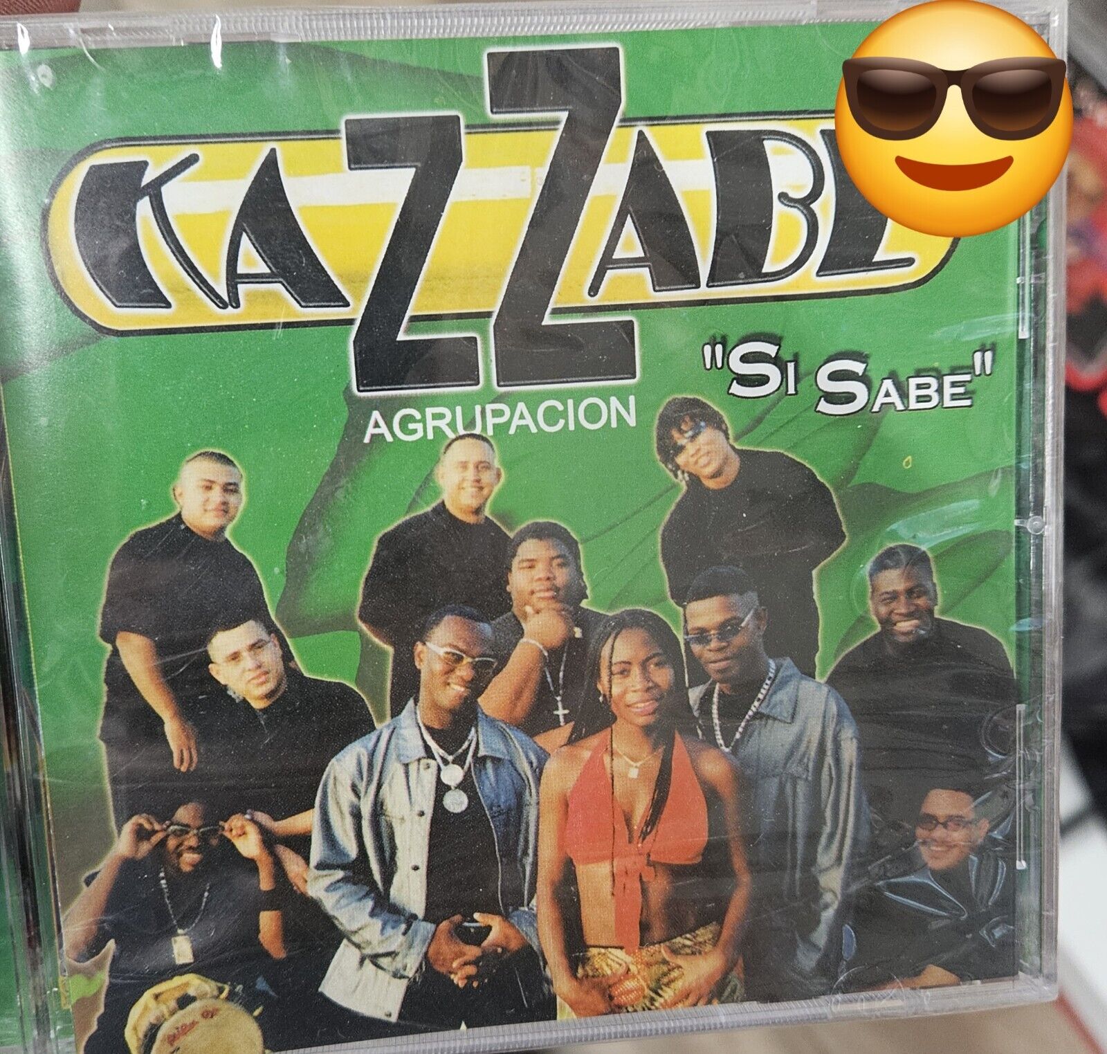 AGRUPACION KAZZABE SI SABE MIC PRODUCTIONS REGGAE CD SELLADO LISTEN 