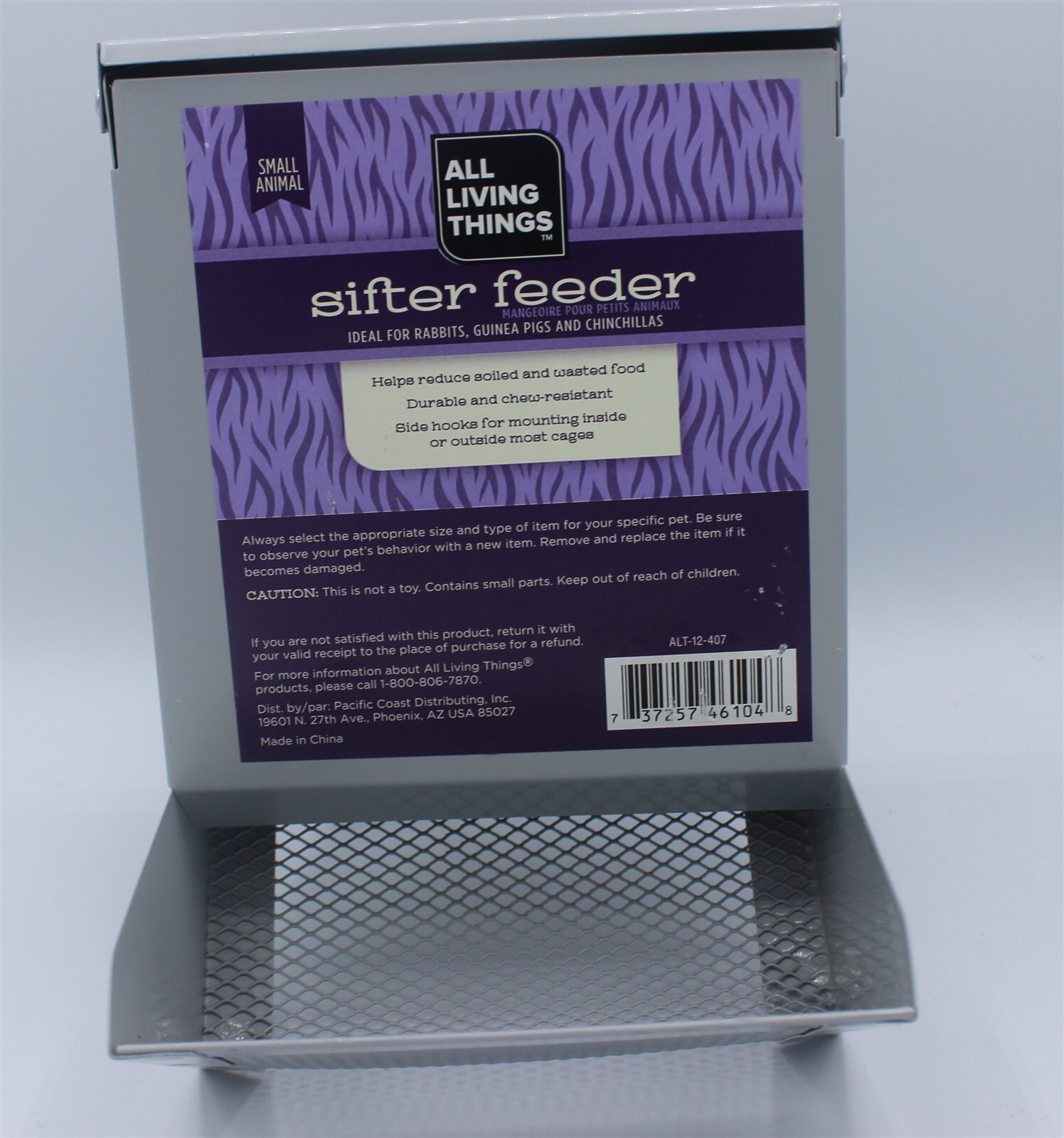 Guinea+Pig+Rabbit+Cage+Sifter+Feeder for sale online eBay