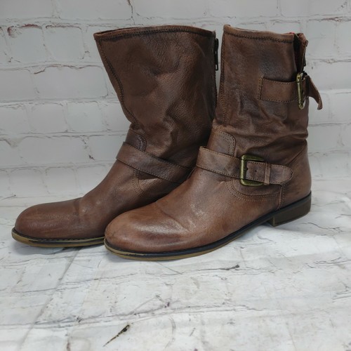 steve madden biker boots women