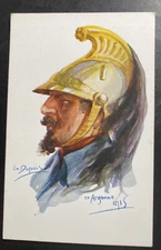 Mint France Picture Postcard PPC In Argonne 1915