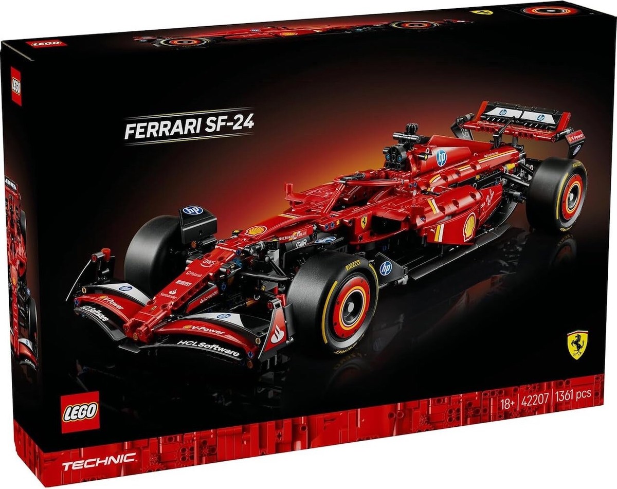 LEGO Technic 42207 Ferrari SF-24 F1 Car Toy Brand New Unopened Box