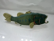 ADORE 17" Large Mouth Bass Fish Stuffed Animal Plush Toy Wildlife