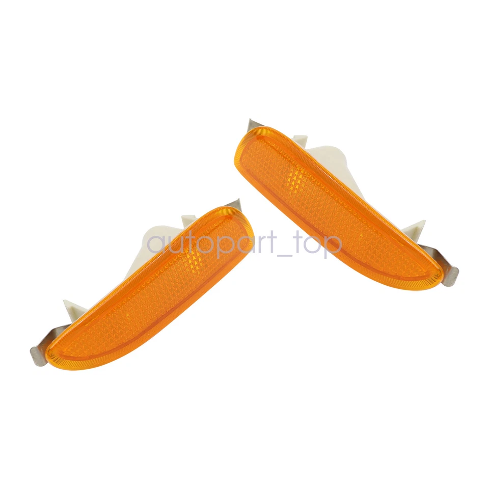 A Pair Side Marker Light Turn Signal Lamp Fits 2003-09 Mercedes CLK 320 350 500 - Image 2 of 4