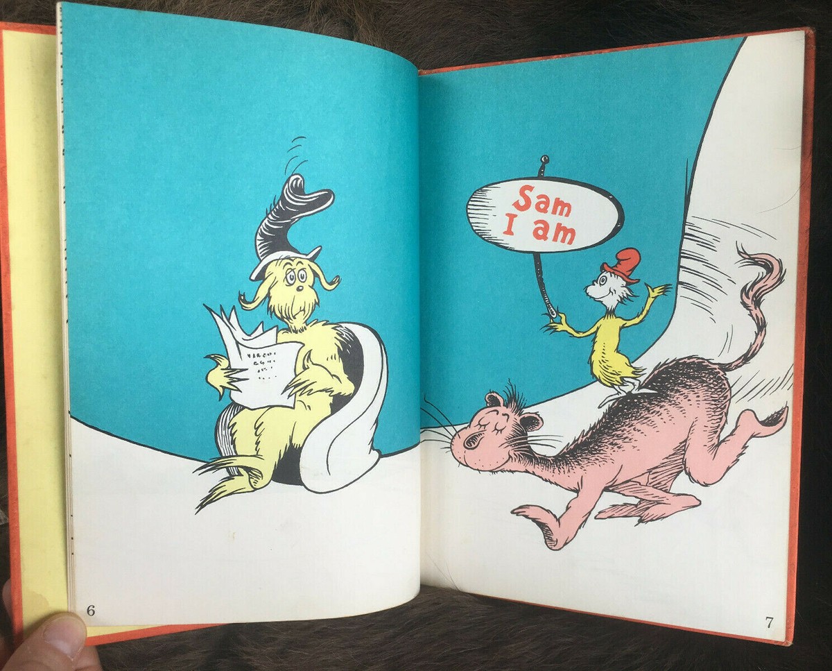 Green Eggs and Ham DR. SEUSS 1960 1st Edition Distributed by Green Eggs and Ham DR. SEUSS 1960 1st Edition Distributed by