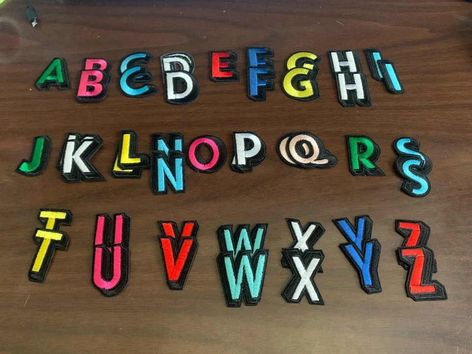 Alphabet Letters 1.5" Multiple Colors Lot 46 NEW - Image 2 of 4
