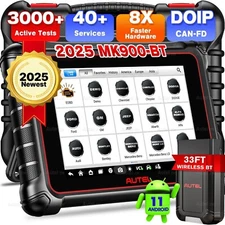 2025 Autel MaxiCOM MK900BT PRO Auto Diagnostic Scanner Tool 40+ Reset CANFD/DoIP