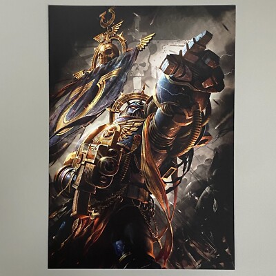 Ultramarines Space Marines Adeptus Astartes Kunstbild Poster Warhammer 40.000