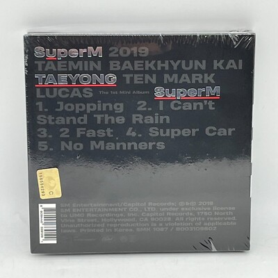 SuperM CD まとめ売り Superm the 1st Mini Album 'superm' [Taeyong Ver.] by Superm