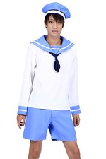 Hetalia Axis Powers Cosplay Costume North Italy Sailor Uniform 2nd Version Set