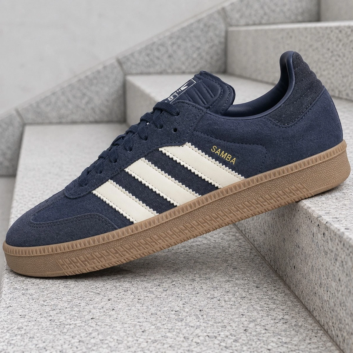 adidas Samba Xlg Night Indigo Cream White Gum for Sale