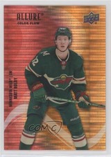 2022-23 Upper Deck Allure Color Flow Red Orange Spectrum 35/100 Matt Boldy 1jv9