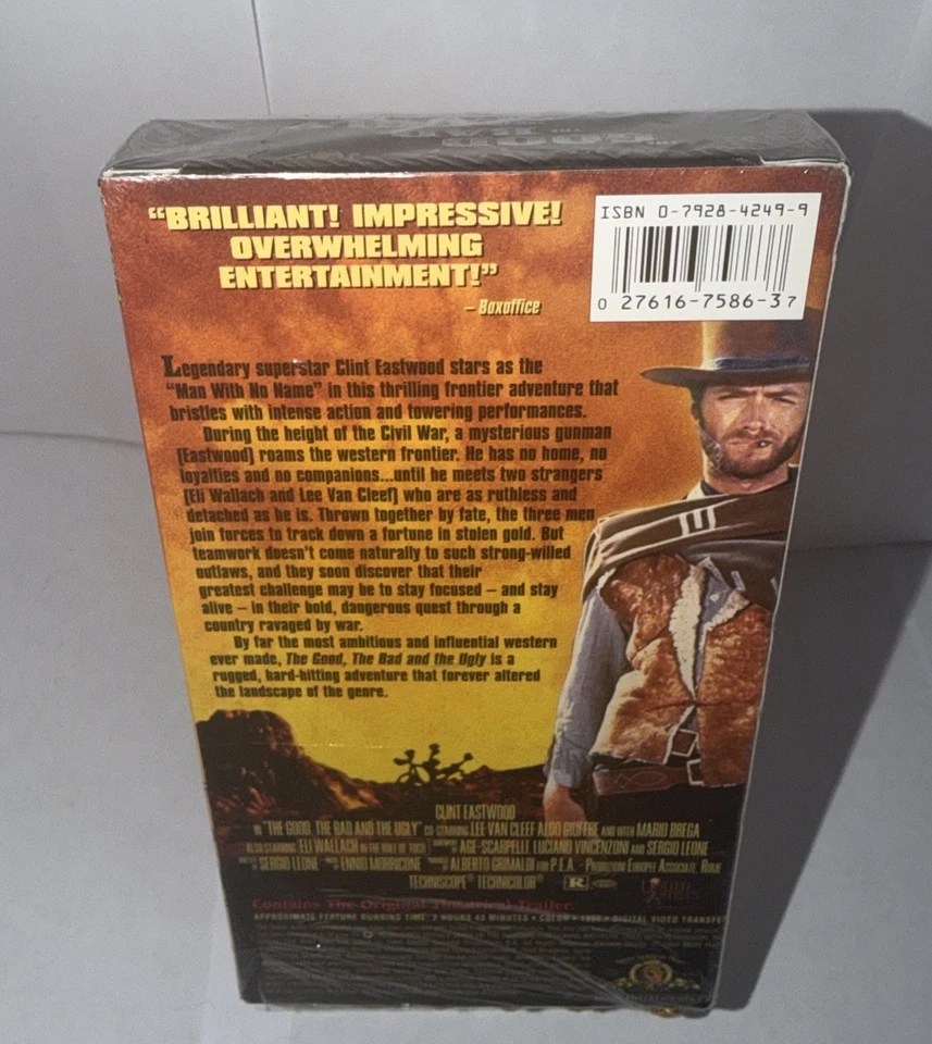 The Good, The Bad, and the Ugly VHS Foto 2 de 4