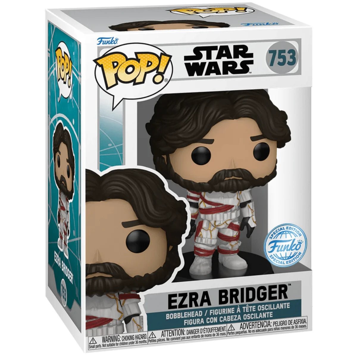 Star Wars - Ezra Bridger - #753 - Special Edition - Ahsoka - Funko Pop!