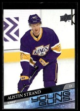 2020-21 Upper Deck Young Guns1 Austin Strand Rookie Los Angeles Kings #722