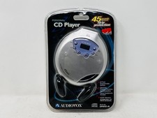 Audiovox Portable Personal CD Player Brand New With Headphones DM8707-45