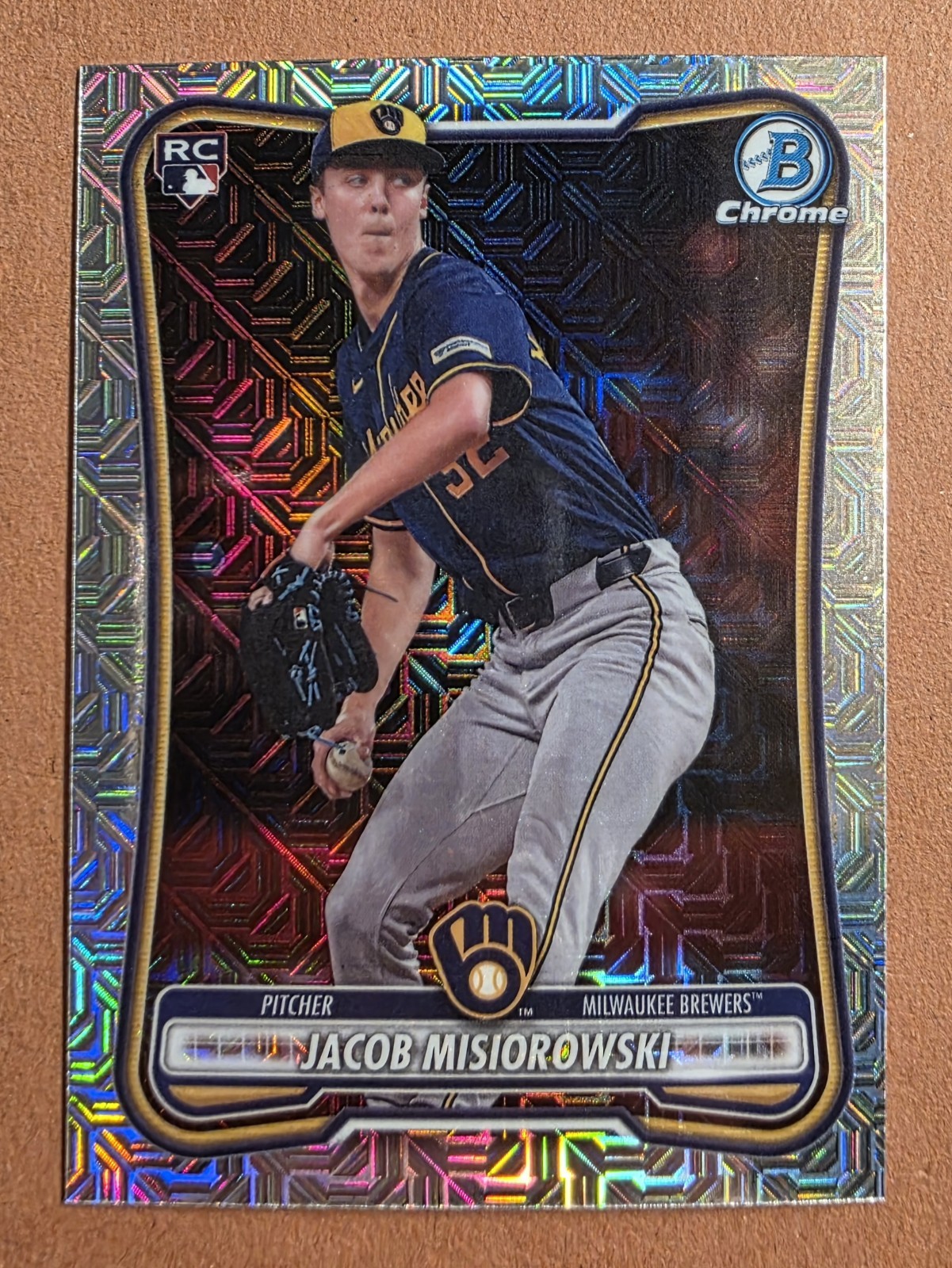 Jacob Misiorowski-2026 Bowman #35 Chrome Mojo Refractor (RC)