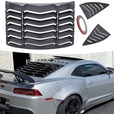 Rear and Side Window Louver fits for Chevrolet Chevy Camaro LS LT SS 2010 201...