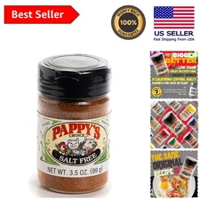 Versatile Salt-Free Seasoning by Pappy's - Ideal for All Your Culinary Needs