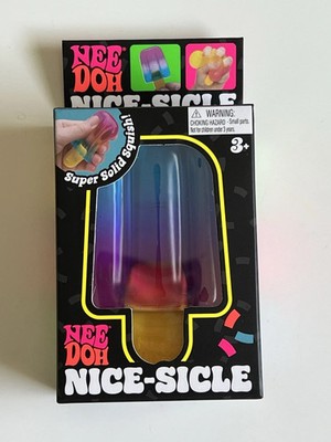 AUTHENTIC Nee Doh Nice-Sicle Popsicle Purple/Blue Brand New Unopened US SELLER