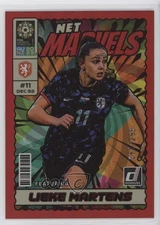 2023 Panini Donruss FIFA Women's World Cup Net Marvels Red /299 Lieke Martens
