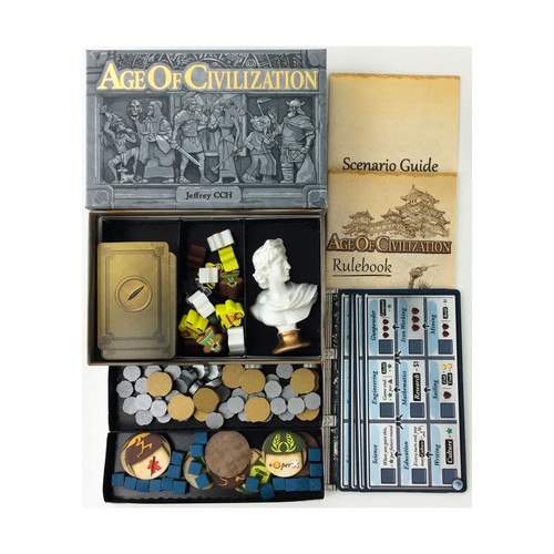 Ice Makes G Card Game Age of Civilization (Legendary Civ Kickstarter P VG+/NM - Picture 2 of 2