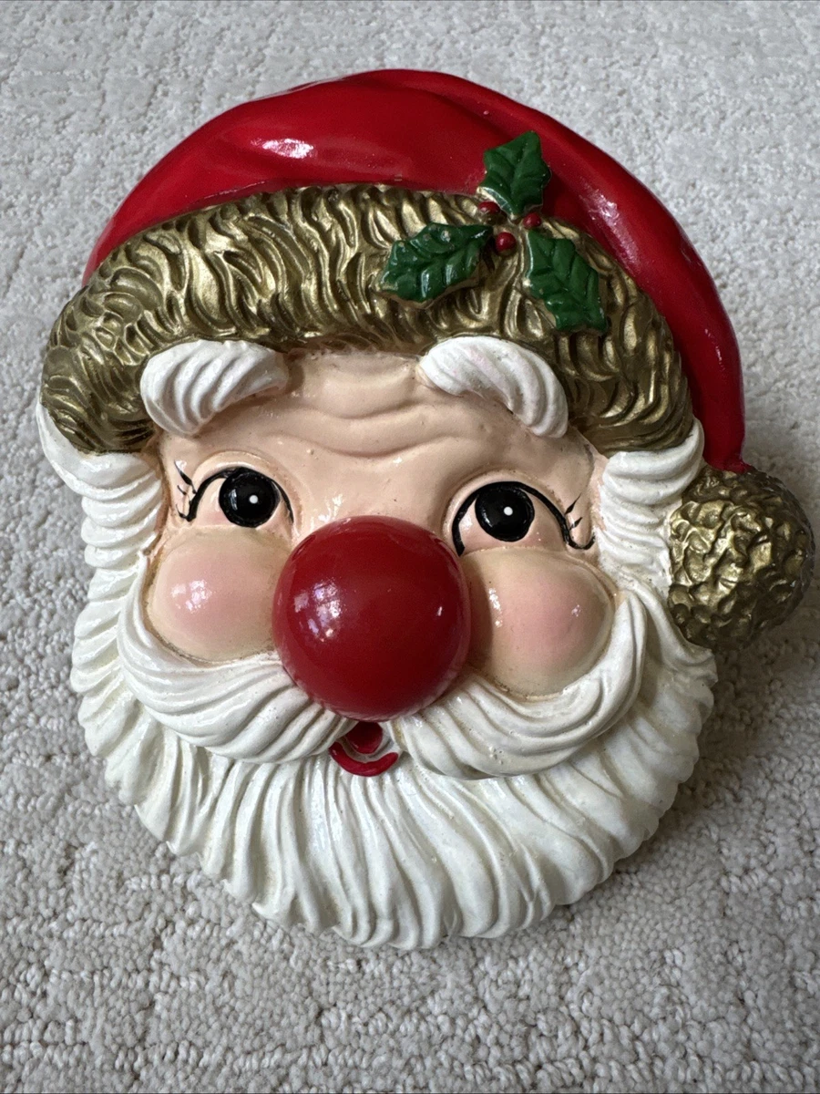 Lighted Santa Face Indiana Santa Figures (1946-1990) for sale | eBay