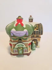 Dept 56 Elf Land NORTH POLE BEAUTY SHOPPE #05733 Village - Missing Bell On Top