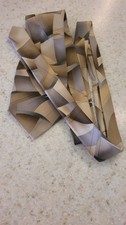 J. Garcia Men's Tie 100 Silk Curves and Lines 14 Collection