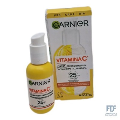 Garnier , 2-in-1-Gesichtsserum zum Aufhellen und gegen Hautunreinheiten, mit 20%