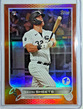 2022 Topps Series 1 1st Edition - Gavin Sheets #12 Orange Foil /75 (RC)