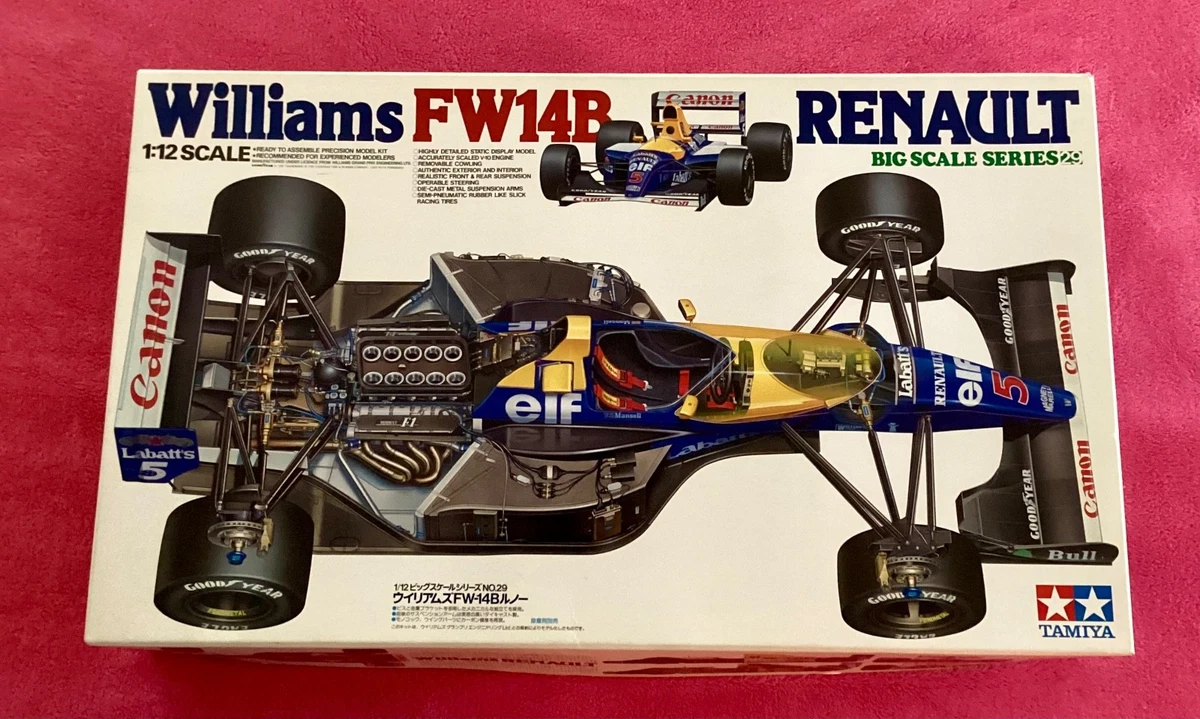 Tamiya Williams In 1/12 Scale Sports Car Toy Models & Kits for